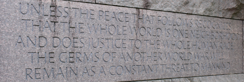 FDR quote on war