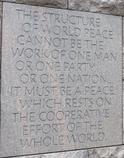 FDR quote on World Peace